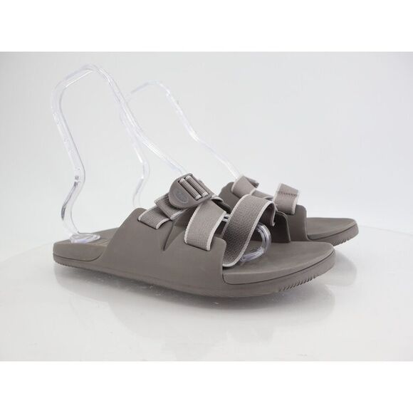 Chaco Men's Chillos Slide Size 11 Grey Adjustable Slip On Flat Shoes - Picture 1 of 14